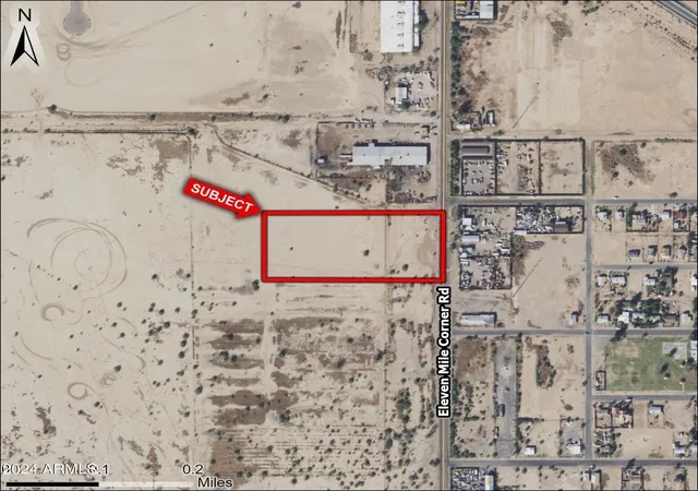 Photo 2 of Land for sale at 450 N Eleven Mile Corner Rd, Eloy, AZ 85131 | MLS# 6791319 | Listing updated on 2026-10-09