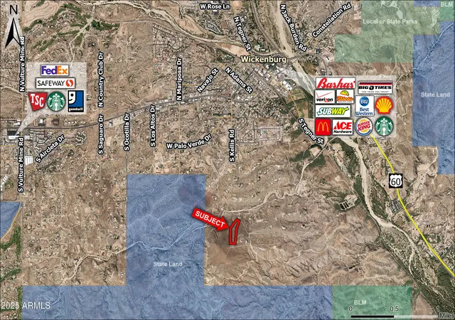 Photo 2 of Land for sale at 0 W Kellis Rd #13, Wickenburg, AZ 85390 | MLS# 6801177 | Listing updated on 2025-10-28
