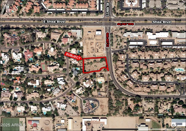 Photo 1 of Land for sale at Xx S Shea Blvd #1, Scottsdale, AZ 85259 | MLS# 6822314 | Listing updated on 2025-10-28