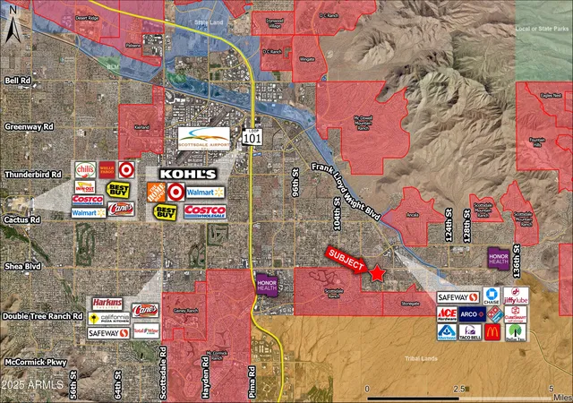 Photo 3 of Land for sale at Xx S Shea Blvd #1, Scottsdale, AZ 85259 | MLS# 6822314 | Listing updated on 2025-10-28