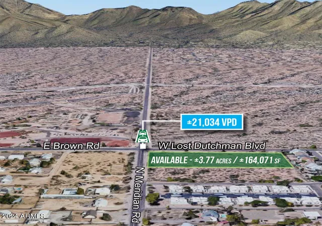 Photo 3 of Land for sale at 3131 W Lost Dutchman Blvd #100-33-0040, Apache Junction, AZ 85120 | MLS# 6829245 | Listing updated on 2026-07-22