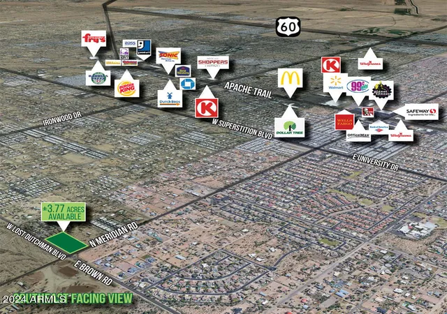 Photo 4 of Land for sale at 3131 W Lost Dutchman Blvd #100-33-0040, Apache Junction, AZ 85120 | MLS# 6829245 | Listing updated on 2026-07-22