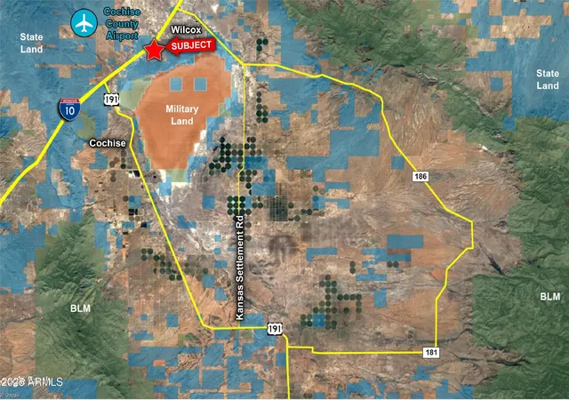 Photo 3 of Land for sale at X W Haskell Ave #24, Willcox, AZ 85643 | MLS# 6838503 | Listing updated on 2025-03-25