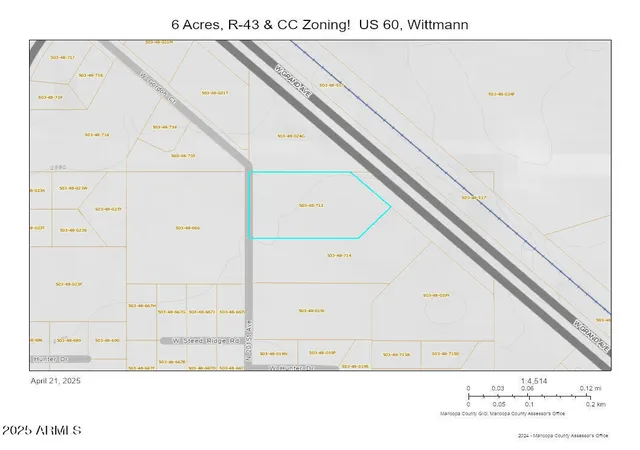 Photo 1 of Land for sale at 29329 N 201st (appx) Ave, Wittmann, AZ 85361 | MLS# 6854852 | Listing updated on 2026-04-14