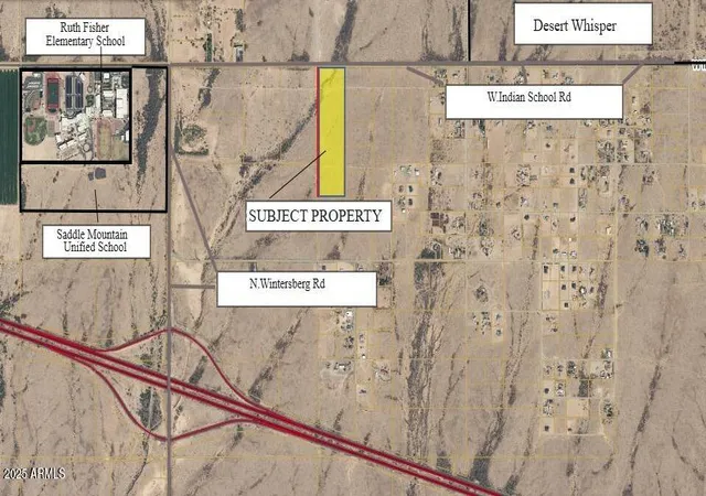 Photo 1 of Land for sale at 37500 W Indian School Rd #1, Tonopah, AZ 85354 | MLS# 6861191 | Listing updated on 2026-07-13