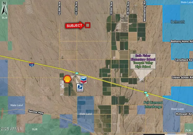 Photo 2 of Land for sale at 0 E 411th Ave, Tonopah, AZ 85354 | MLS# 6868332 | Listing updated on 2026-08-24