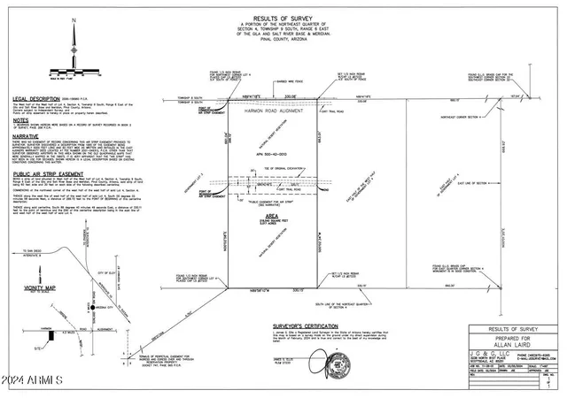 Photo 1 of Land for sale at 0 W Harmon Rd #4, Eloy, AZ 85131 | MLS# 6872454 | Listing updated on 2026-06-11