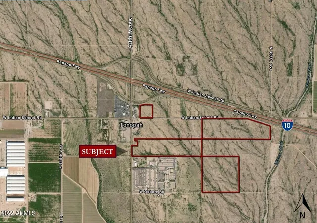 Photo 1 of Land for sale at 0 N 411th Avenue, Tonopah, AZ 85354 | MLS# 6885416 | Listing updated on 2026-06-22