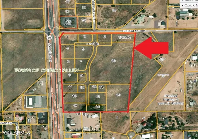 Photo 2 of Land for sale at 503 S Az 89 Hwy #1-19, Chino Valley, AZ 86323 | MLS# 6889461 | Listing updated on 2026-01-07