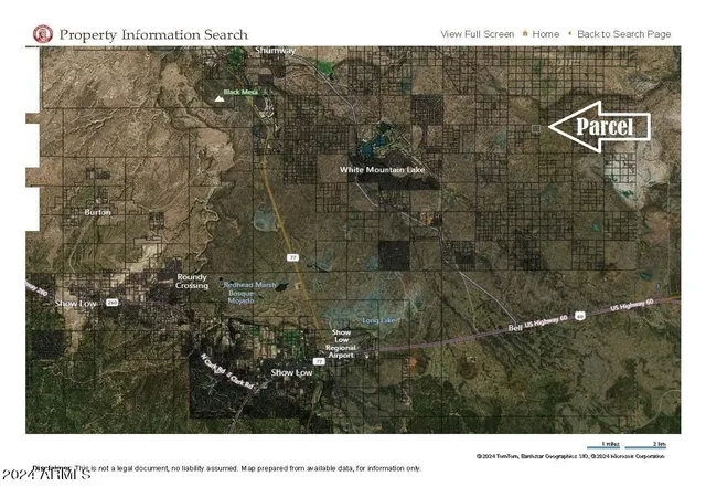Photo 3 of Land for sale at 4 N Parcels Shady Oak 404 69 005 /10+acres #F, Show Low, AZ 85901 | MLS# 6889560 | Listing updated on 2026-06-26