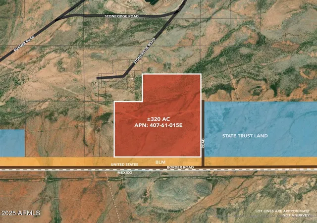 1st image of 320acres N Stone Ridge Rd, Douglas, AZ 85607 | MLS# 6896481