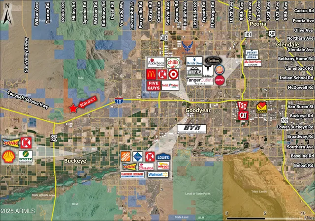 Photo 3 of Land for sale at Xx W Adams St, Buckeye, AZ 85326 | MLS# 6893780 | Listing updated on 2026-02-20