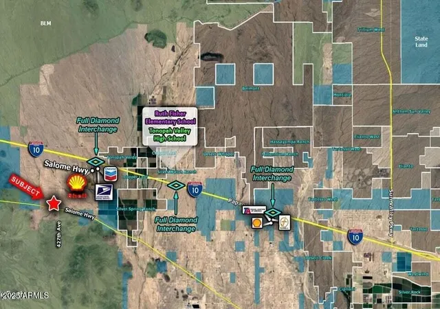 Photo 3 of Land for sale at 42900 W Salome Hwy #33, Tonopah, AZ 85354 | MLS# 6907753 | Listing updated on 2026-06-30