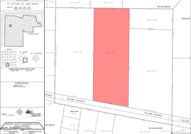 Photo 3 of Land for sale at 42900 W Salome Hwy #33, Tonopah, AZ 85354 | MLS# 6907753 | Listing updated on 2026-06-30