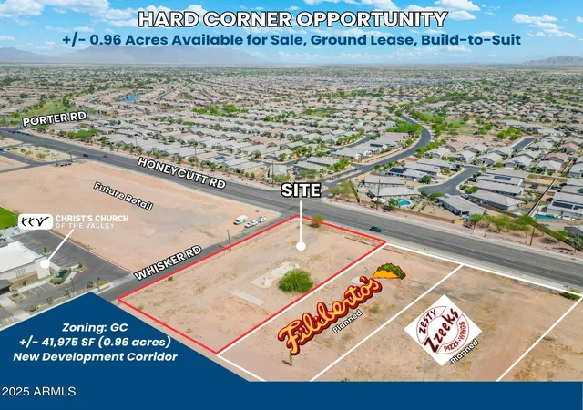 Photo 1 of Land for sale at 41011 W Honeycutt Rd, Maricopa, AZ 85138 | MLS# 6910518 | Listing updated on 2026-06-16