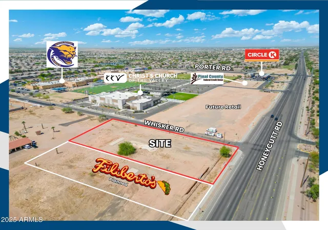 Photo 3 of Land for sale at 41011 W Honeycutt Rd, Maricopa, AZ 85138 | MLS# 6910518 | Listing updated on 2026-06-16