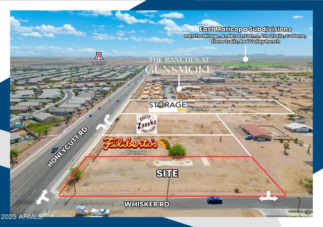 Photo 3 of Land for sale at 41011 W Honeycutt Rd, Maricopa, AZ 85138 | MLS# 6910518 | Listing updated on 2026-06-16