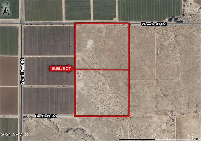 Photo 2 of Land for sale at 0000 W Woodruff Rd, Coolidge, AZ 85128 | MLS# 6911262 | Listing updated on 2026-08-18
