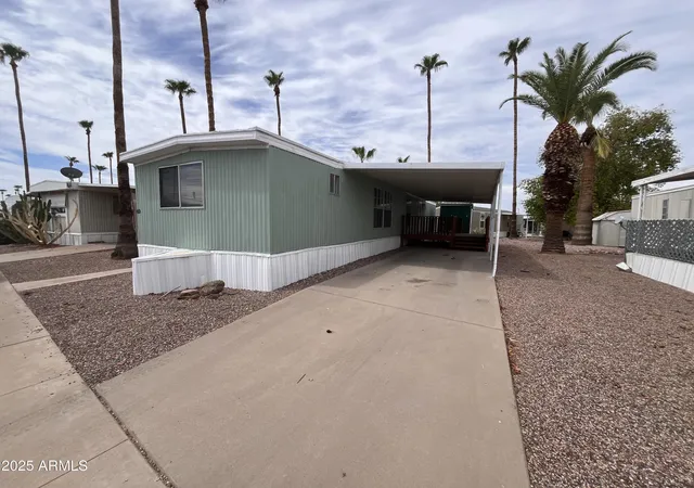 Photo 1 of Manufactured home for sale at 9501 E Broadway Rd #60, Mesa, AZ 85208 | MLS# 6916864 | Listing updated on 2026-09-14