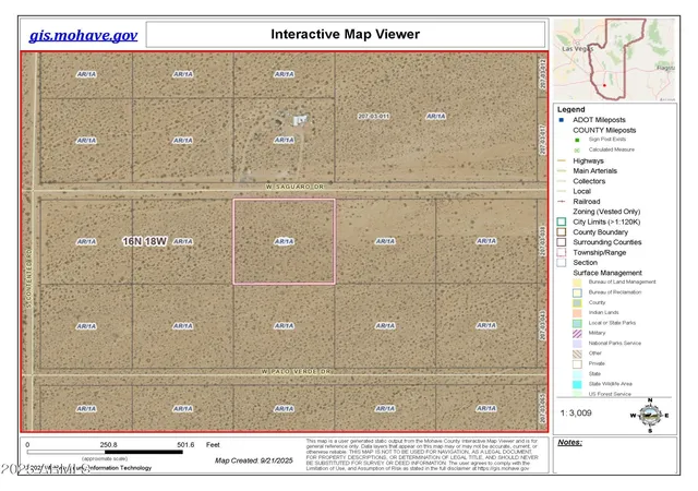 Photo 3 of Land for sale at 000xx Saguaro Rd #42, Yucca, AZ 86438 | MLS# 6922911 | Listing updated on 2026-07-09