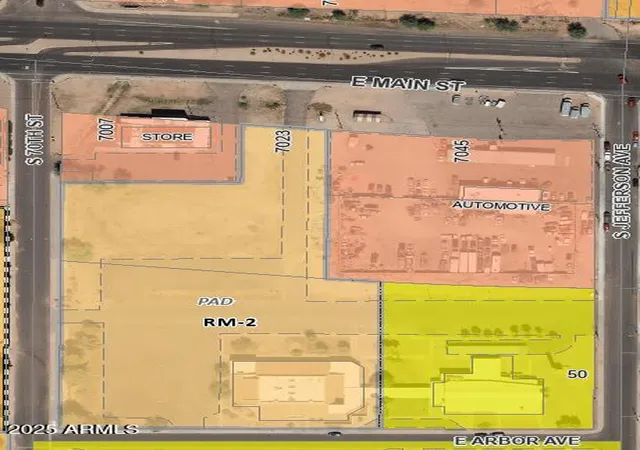 Photo 2 of Land for sale at 7000 E Arbor Ave, Mesa, AZ 85207 | MLS# 6923551 | Listing updated on 2025-09-23