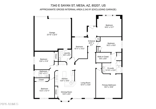 Homes for sale in Mesa, AZ | 7340 E Sayan St, Mesa, AZ 85207 | MLS# 6997830