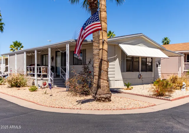 Photo 1 of Manufactured home for sale at 9333 E University Dr #83, Mesa, AZ 85207 | MLS# 6945574 | Listing updated on 2026-09-09