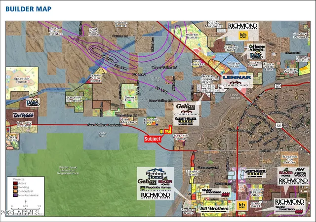 Photo 3 of Land for sale at 0 W Union Hills Dr, Surprise, AZ 85374 | MLS# 6948945 | Listing updated on 2025-11-19