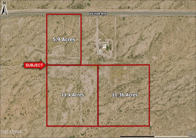 Photo 2 of Land for sale at 0 W Val Vista Rd, Casa Grande, AZ 85194 | MLS# 6951030 | Listing updated on 2025-11-24