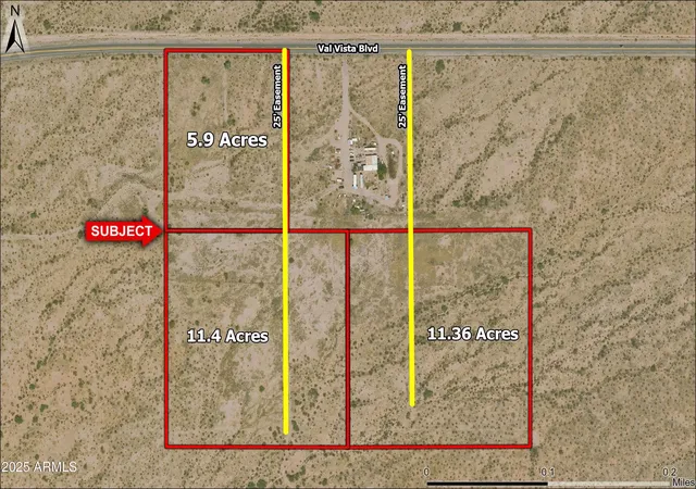 Photo 3 of Land for sale at 0 W Val Vista Rd, Casa Grande, AZ 85194 | MLS# 6951030 | Listing updated on 2025-11-24