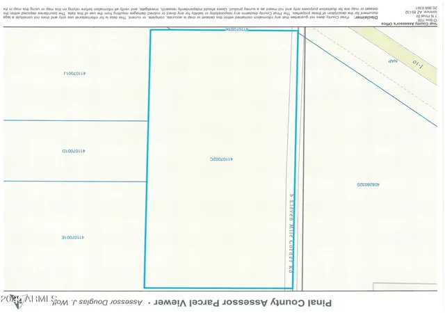 Photo 4 of Land for sale at 291 S Eleven Mile Corner Rd, Eloy, AZ 85131 | MLS# 6959182 | Listing updated on 2025-12-18