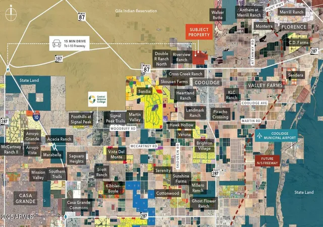 1st image of 557 E Hwy 287 Rd, Coolidge, AZ 85128 | MLS# 6957903