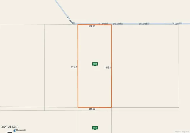 Photo 2 of Land for sale at 0 N Landfill Rd, Surprise, AZ 85387 | MLS# 6958694 | Listing updated on 2026-09-14