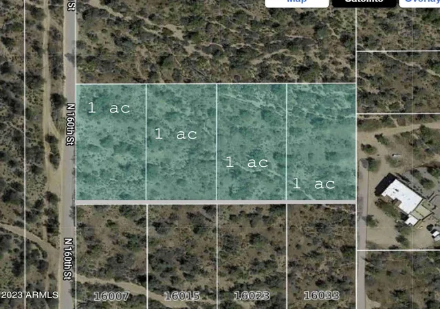 Photo 1 of Land for sale at 160xxx N 160th Street #1,2,3,4, Scottsdale, AZ 85262 | MLS# 6968219 | Listing updated on 2026-06-12