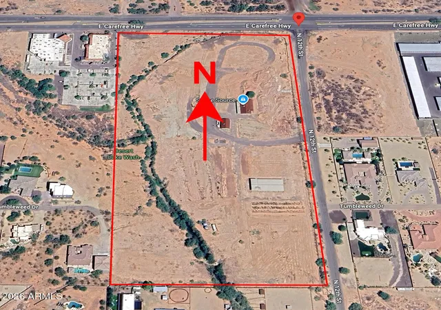 Photo 4 of Land for sale at 34406 N 12th Street #0, Phoenix, AZ 85085 | MLS# 6968500 | Listing updated on 2026-09-16