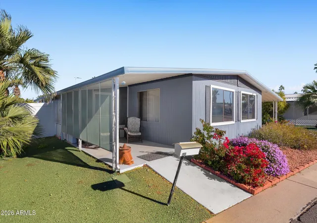 Manufactured home for sale at 120 N Val Vista Dr #132, Mesa, AZ 85213 | MLS# 6972113 | Listing updated on 2026-04-08