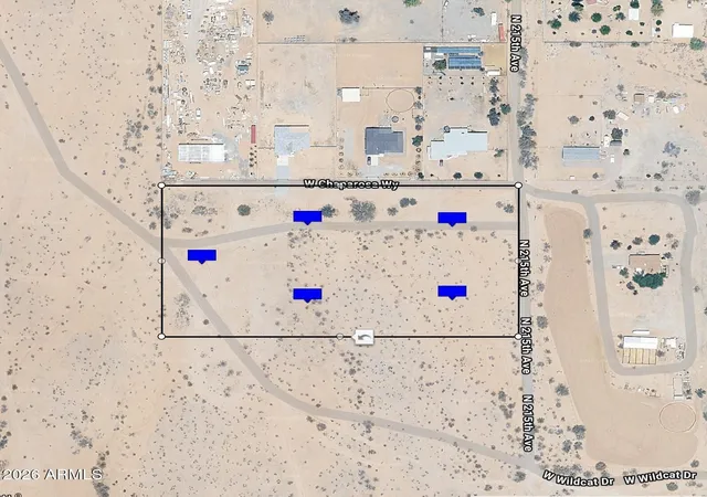 Photo 2 of Land for sale at 0 W Chaparosa Way #1-5, Wittmann, AZ 85361 | MLS# 6974503 | Listing updated on 2026-05-29