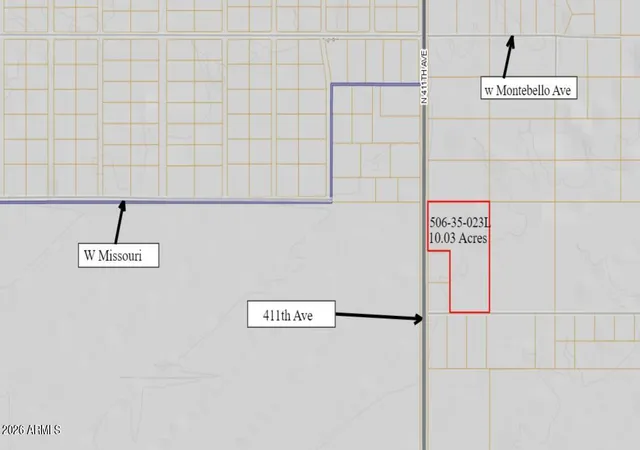1st image of 0 N 411th Ave #1, Tonopah, AZ 85354 | MLS# 6977709