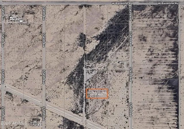 Photo 1 of Land for sale at 8017 S 544th Avenue, Tonopah, AZ 85354 | MLS# 6978750 | Listing updated on 2026-09-28