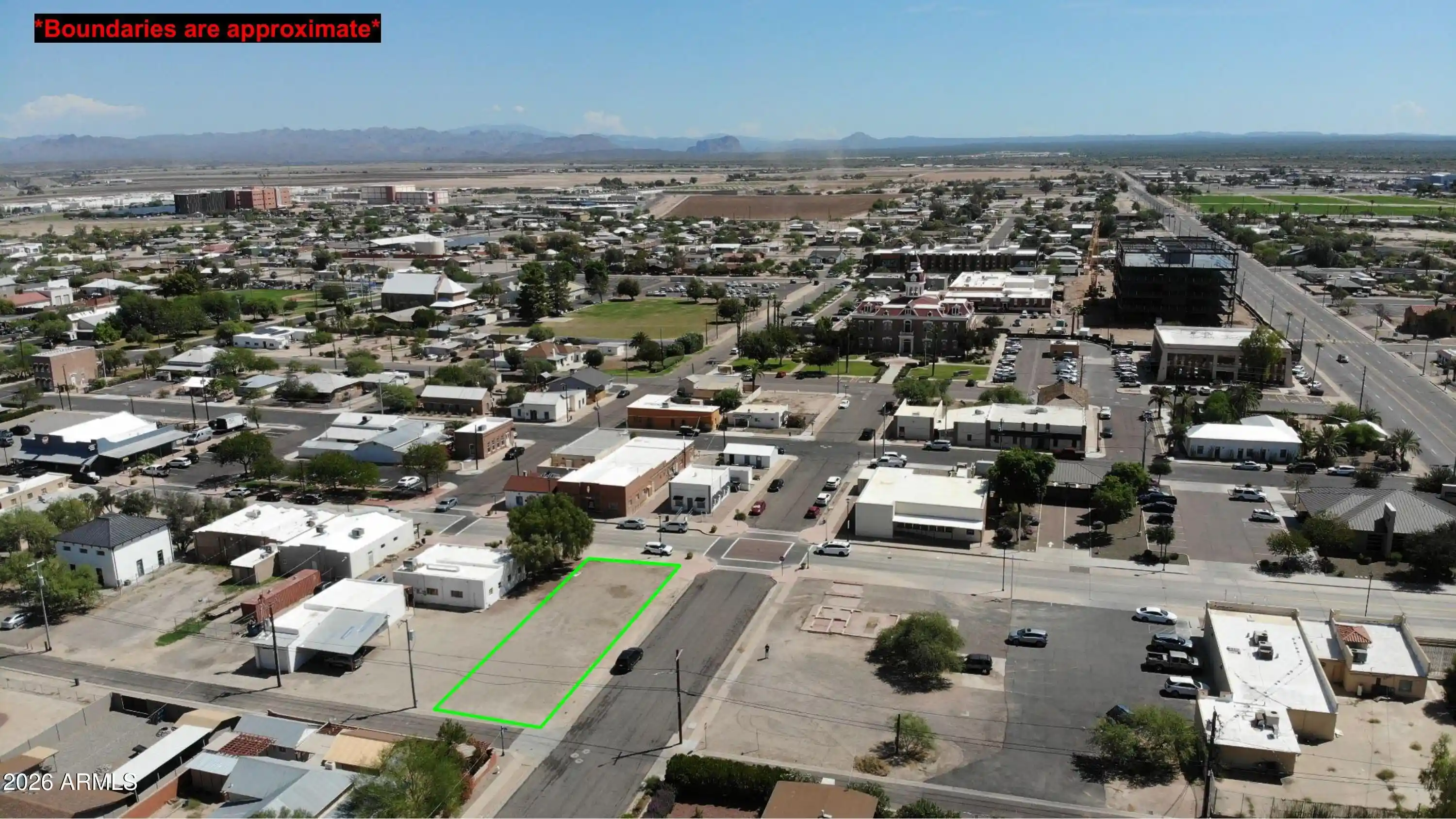 Photo 1 of Land for sale at 110 N Main St, Florence, AZ 85132 | MLS# 6980016 | Listing updated on 2026-09-13