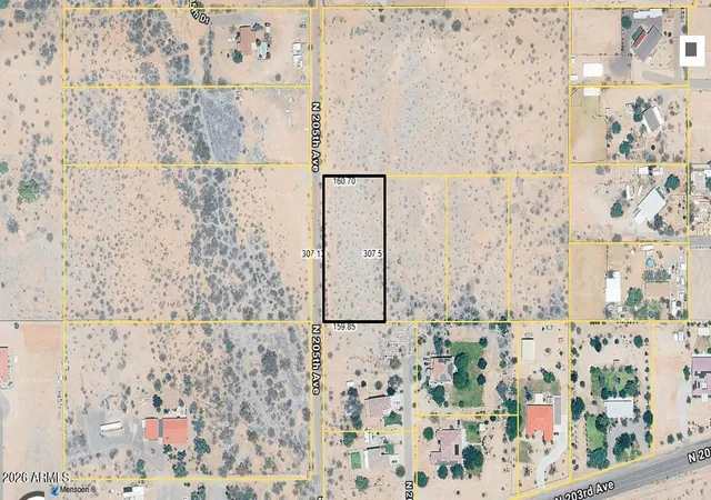 Photo 3 of Land for sale at 207xx N 205th (503 47 129) Ave, Wittmann, AZ 85361 | MLS# 6982141 | Listing updated on 2026-08-09
