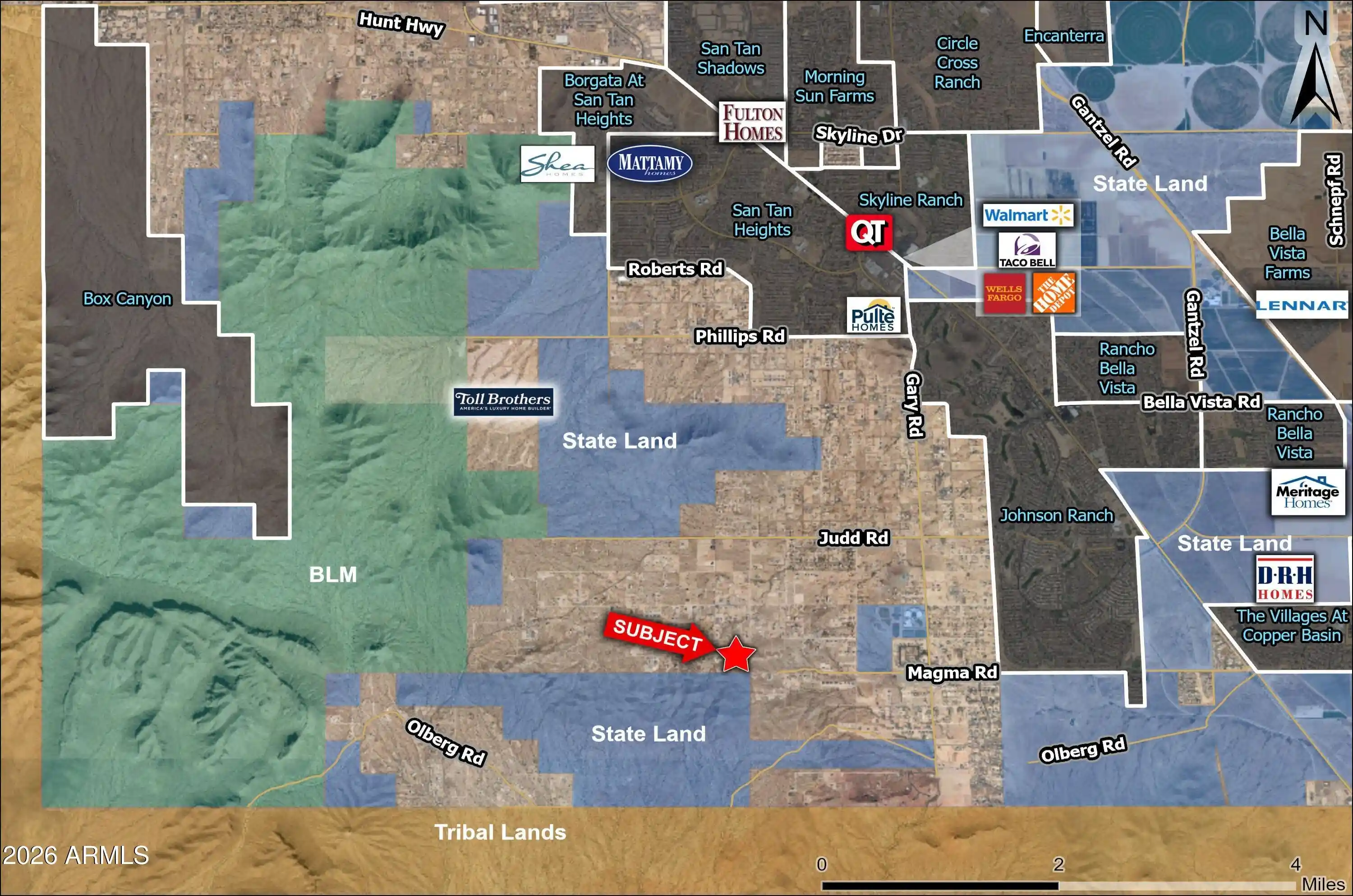 Photo 1 of Land for sale at 0 N Lot 2 Royce Rd, Queen Creek, AZ 85142 | MLS# 6981753 | Listing updated on 2026-10-19