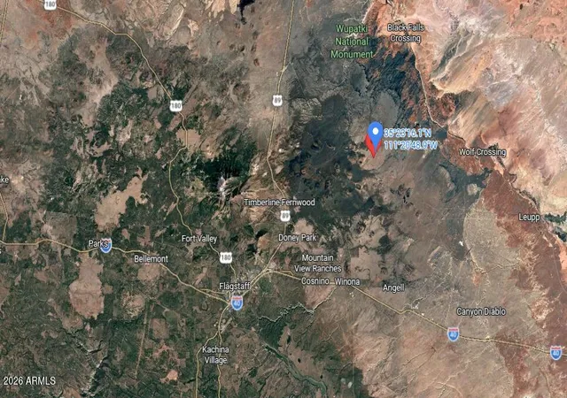 Photo 3 of Land for sale at 0000 #18A & 18B, Flagstaff, AZ 86004 | MLS# 6982510 | Listing updated on 2026-09-01