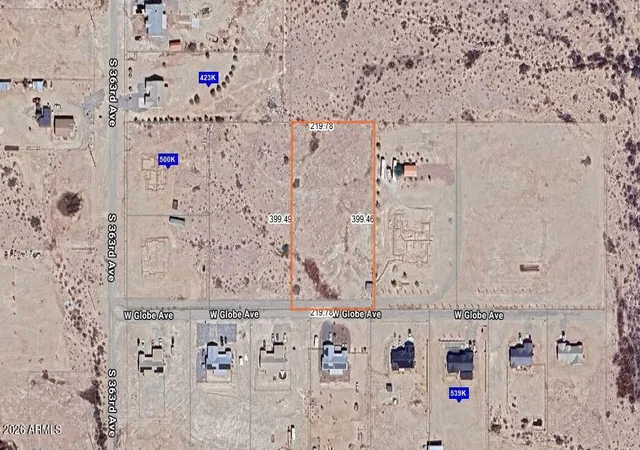 Photo 1 of Land for sale at 0 W Globe Ave, Tonopah, AZ 85354 | MLS# 6982748 | Listing updated on 2026-09-20