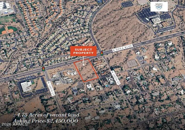 Photo 1 of Land for sale at 12930 E Cochise Rd, Scottsdale, AZ 85259 | MLS# 6986843 | Listing updated on 2026-02-20