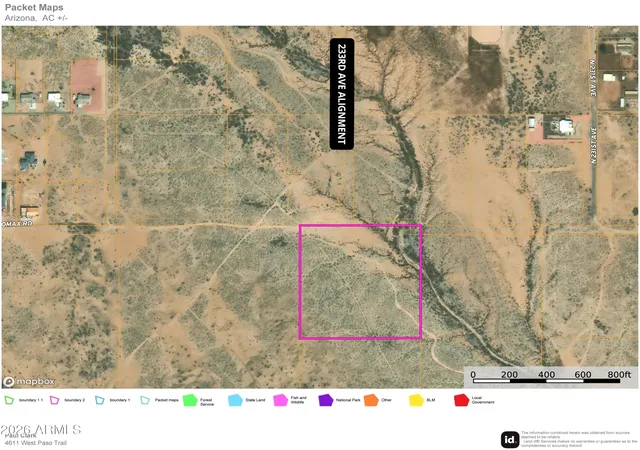 Photo 1 of Land for sale at 23500 W Jomax Rd, Wittmann, AZ 85361 | MLS# 6987627 | Listing updated on 2026-04-29