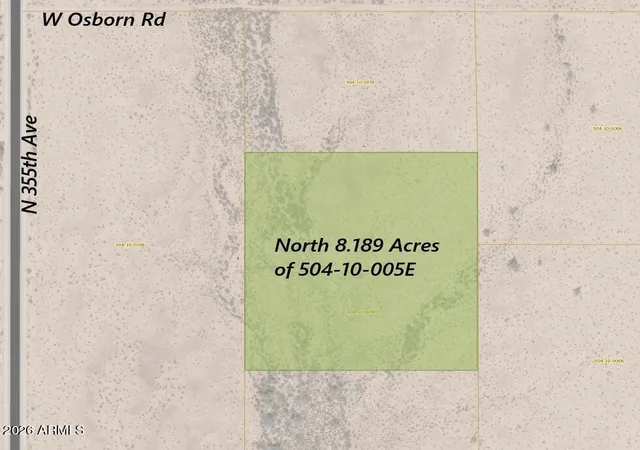 Photo 1 of Land for sale at 33xx N 355th Avenue, Tonopah, AZ 85354 | MLS# 6988984 | Listing updated on 2026-04-08