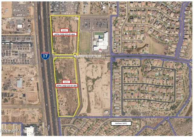 2nd image of 4000 W Arroyo Norte Ave #Metes & Bounds, New River, AZ 85087 | MLS# 6996056