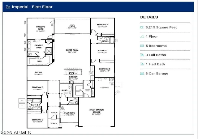 Photo 2 of Single family home for sale at 14788 W Briles Rd, Surprise, AZ 85387 | MLS# 6990998 | Listing updated on 2026-09-16