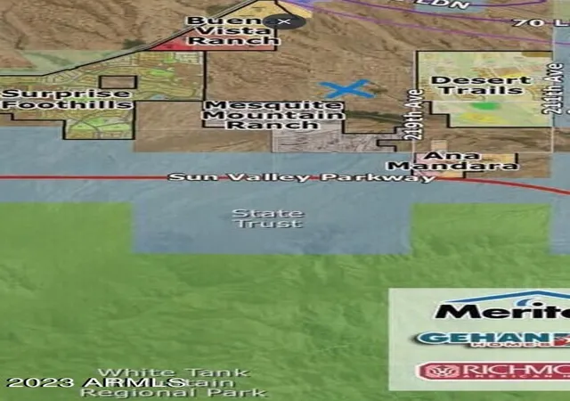 Photo 3 of Land for sale at 21200 N 219th Avenue #'-', Surprise, AZ 85387 | MLS# 6991683 | Listing updated on 2026-09-14